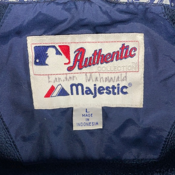 Authentic Majestic Twins zip up (2782) - Picture 6 of 7